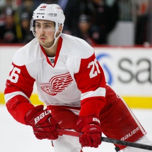 Tomas Jurco of the Detroit Red Wings.