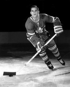 Bob Baun - his crushing body check tore ligaments in Bobby Hull's knee.