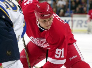 Stars like Sergei Fedorov made their mark in the Red Wings' simple but classic look