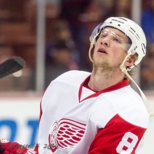 Detroit Red Wings forward Justin Abdelkader