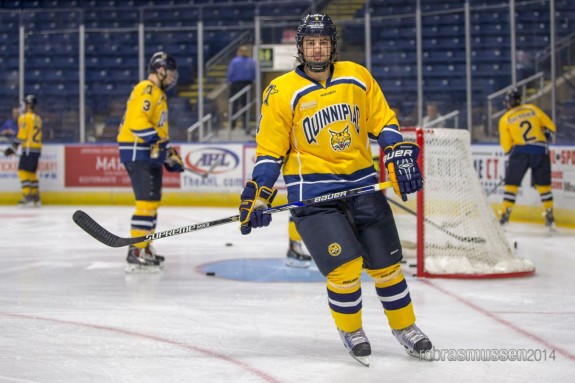 (Quinnipac defenseman Connor Clifton- Quinnipiac Athletics)