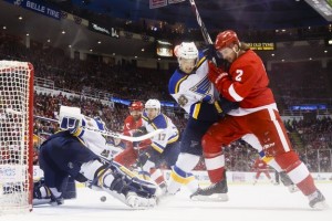 Blues goalie Jake Allen has played exceptional down the stretch (Rick Osentoski-USA TODAY Sports)