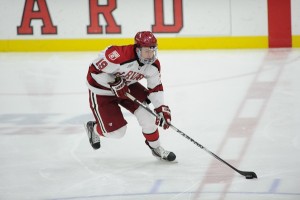 Harvard University and Nashville Predators prospect Jimmy Vesey (Photo by Gil Talbot)