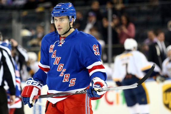 (Brad Penner-USA TODAY Sports) Keith Yandle made his New York Rangers debut on Monday night, finishing plus-three in a 4-1 victory over the Nashville Predators at his new home arena, Madison Square Garden. Yandle was the biggest name to move at the NHL's annual trade deadline, with the Arizona Coyotes getting a quality return for their top-pairing defenceman.