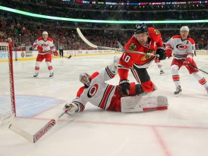 Cam Ward, Carolina Hurricanes goalie  (Dennis Wierzbicki-USA TODAY Sports)