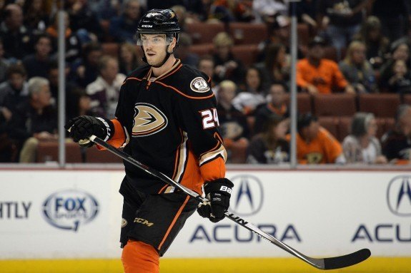 Simon Despres in his new feathers, err, uniform. (Jake Roth-USA TODAY Sports)