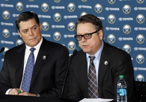 Buffalo Sabres general manager Tim Murray