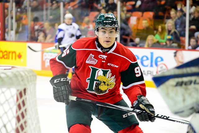 Timo Meier of the Halifax Mooseheads [photo: David Chan]