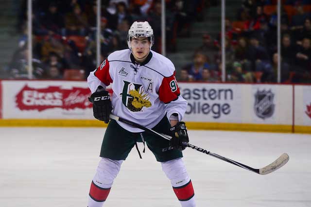 Timo Meier of the Halifax Mooseheads [photo: David Chan]