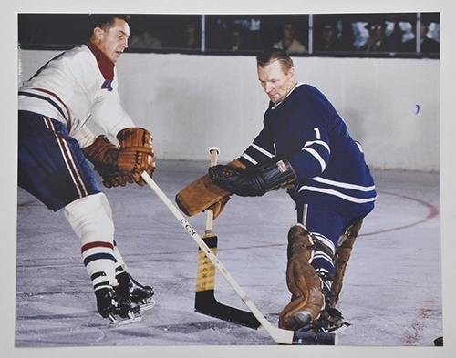 Toronto and Montreal Jean Beliveau & Johnny Bower When We Were Six