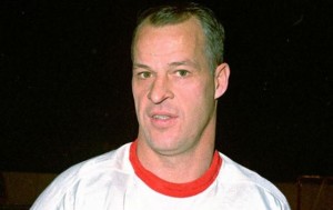 Gordie Howe was dominant early in the game.