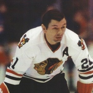 Stan Mikita took a 13-stitch cut to the forehead courtesy Leafs Kent Douglas.