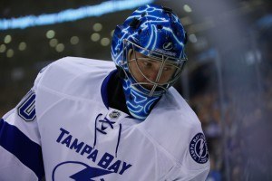 Tampa Bay Lightning goalie Ben Bishop