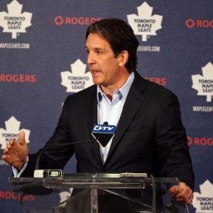 Brendan Shanahan has a plan in place that seems to be unfolding in front of our eyes in Toronto. (Tom Szczerbowski-USA TODAY Sports)