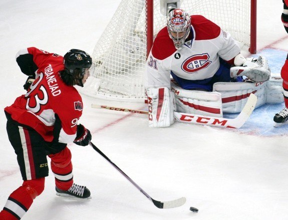 Mika Zibanejad had a nice season for the Sens. (Jean-Yves Ahern-USA TODAY Sports)