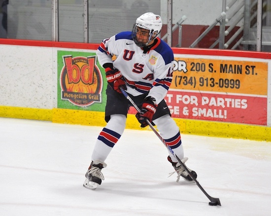 Jordan Greenway of the USNTDP [photo: Tom Sorensen]