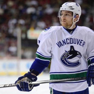 Yannick Weber is going to get a chance to log top-four minutes for the Canucks this season. (Joe Camporeale-USA TODAY Sports)