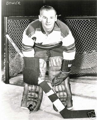 NHL Toronto Maple Leaf Goalies Johnny Bower Terry Sawchuk 8 X 10 Photo  Picture