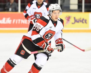 Dante Salituro of the Ottawa 67s [photo: OHL Images]