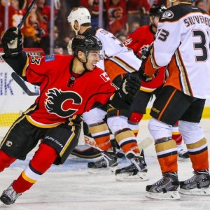 Calgary Flames' phenom Johnny Gaudreau visits Dallas December 17. (Sergei Belski-USA TODAY Sports)