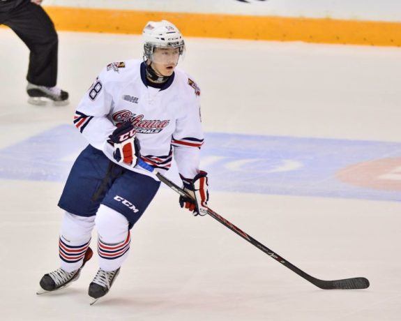 Mitch Vande Sompel of the Oshawa Generals [photo: OHL Images]