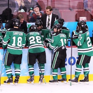 UND Head Coach Dave Hakstol