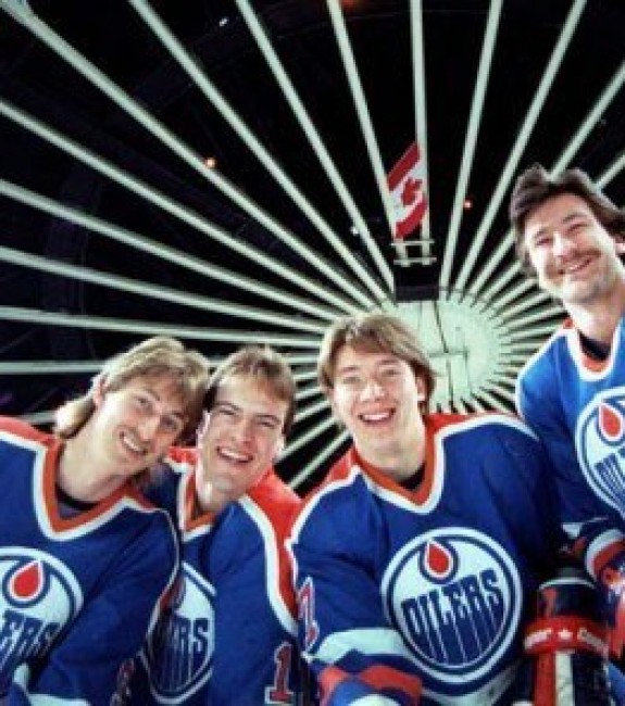 edmonton oilers jersey history