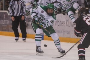 UND Defenseman Gage Ausmus (Eric Classen/UND Athletics)