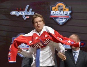 Washington picking Ilya Samsonov certainly created a stir (Steve Mitchell-USA TODAY Sports)