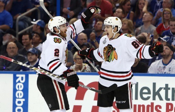 Teuvo Time again in the SC Final. (Kim Klement-USA TODAY Sports)