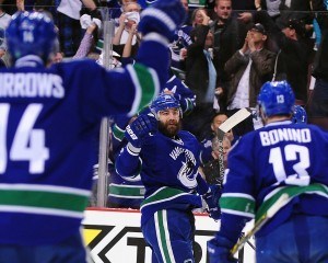 Chris Higgins Vancouver Canucks