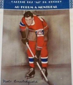 Nels Crutchfield, in his only season with Canadiens.