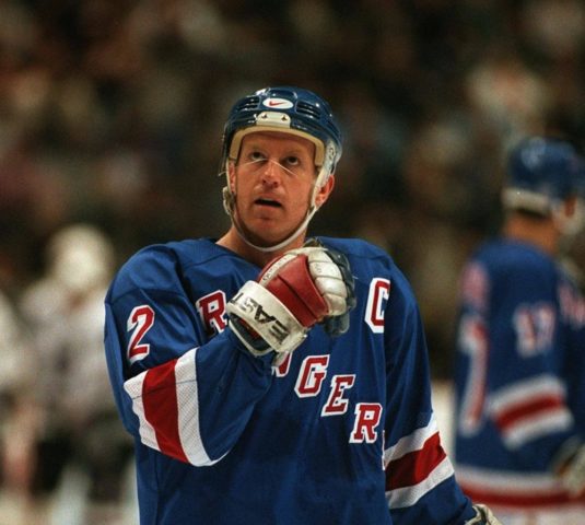 Brian Leetch New York Rangers