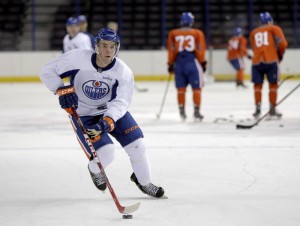 Connor McDavid will make his maiden voyage to Boston on December 14. (Erich Schlegel-USA TODAY Sports)