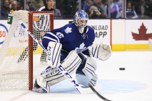 Bernier obviously hasn't worked out in Toronto. (Tom Szczerbowski-USA TODAY Sports)