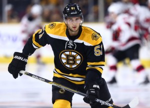 Spooner and Pastrnak combined to be two of Boston's best forwards down the stretch last season. (Mark L. Baer-USA TODAY Sports)