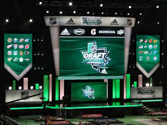 2018 NHL Draft stage