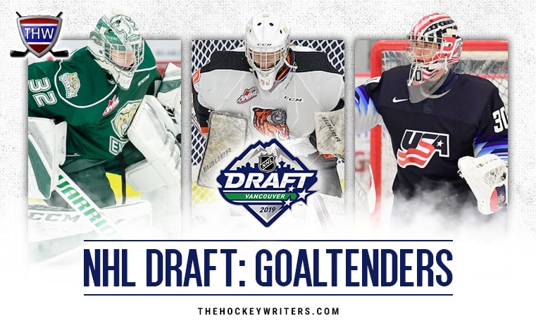 Spencer Knight on track to join exclusive goalie group at 2019 NHL Draft  (goalies picked in 1st round) : r/hockey