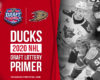 Anaheim Ducks 2020 NHL Draft Lottery Primer