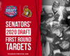 Senators' 2020 Draft First-Round Targets