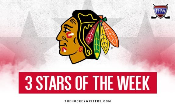 Chicago Blackhawks 3 stars of the week