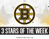 Boston Bruins' 3 Stars of the Week: Oct. 14-20