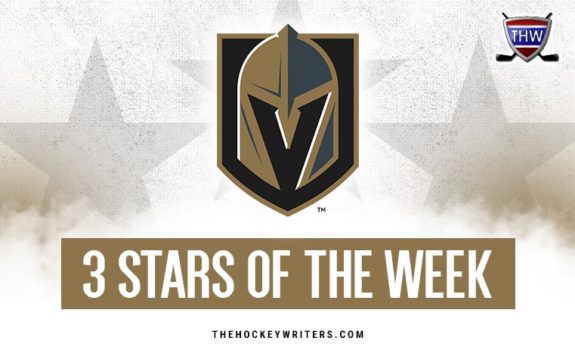 3 Stars of the Week Vegas Golden Knights