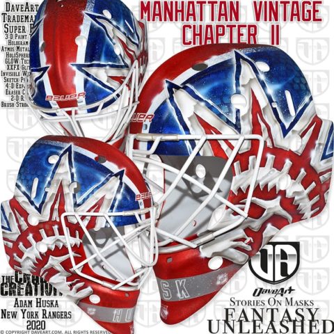 vintage Rangers mask