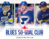 St. Louis Blues' 50-Goal Scorers