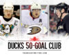 Anaheim Ducks' 50-Goal Scorers