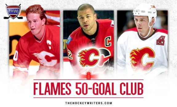 Gary Roberts Jarome Iginla Theoren Fleury