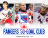 New York Rangers' 50-Goal Scorers