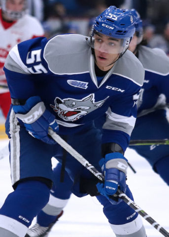 Sudbury Wolves Quinton Byfield