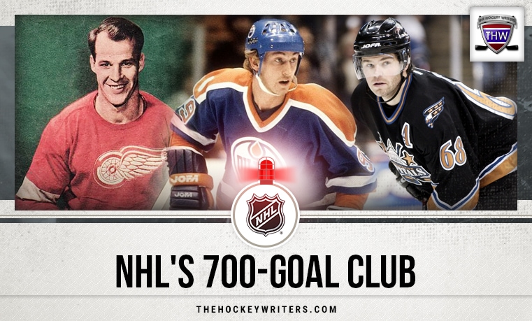 The NHL's 700-Goal Club